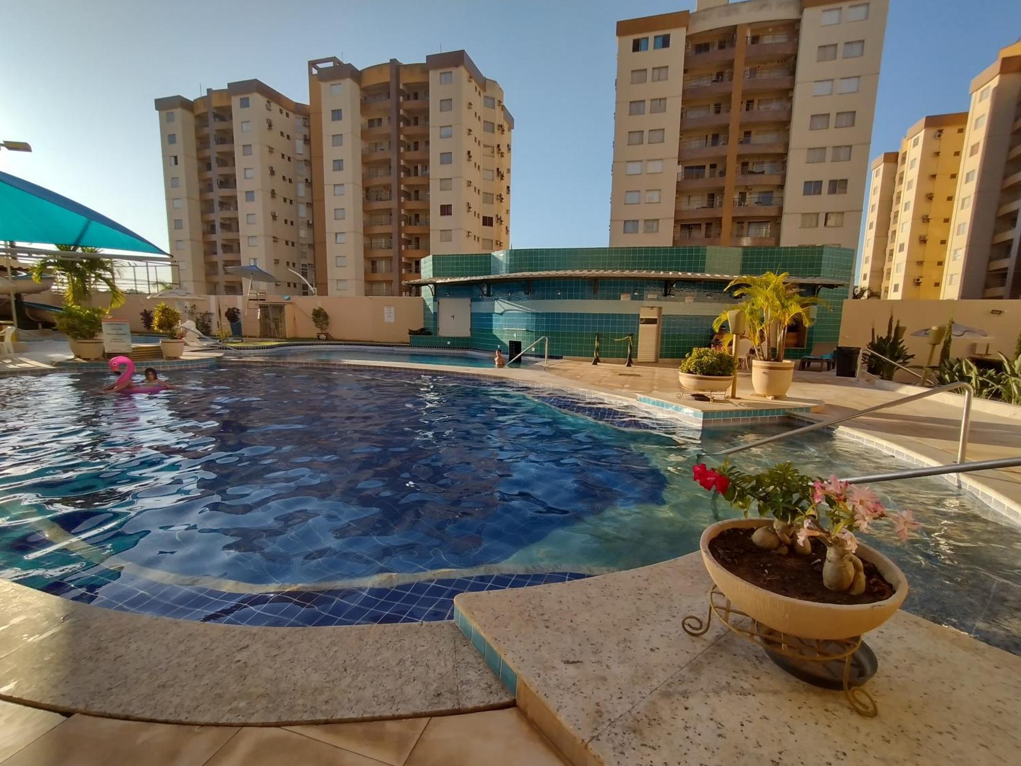 Prive Das Thermas I Caldas Novas - Achei Ferias - Com Roupa De Cama Exterior photo
